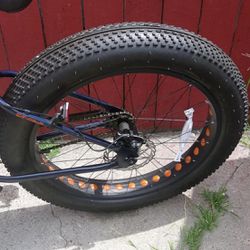 Fracture Men's Triax Fat Tire Bike - Blue (26")