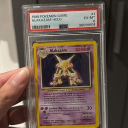 Alakazam Holo PSA 6