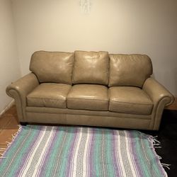 Leather Sofa 