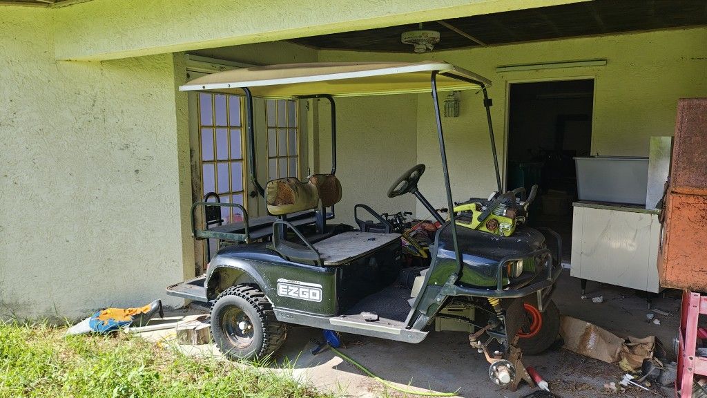 Lifted Golf Cart