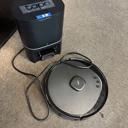 Tapo Robot Vacuum and Mop with Self-Emptying Dock,Self-Charging, Compatible with Alexa & Google Home, RV30 Max Plus (Second Hand, As It)
