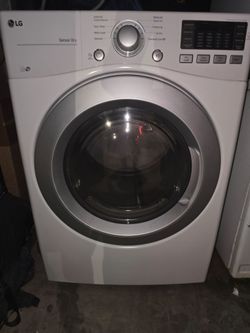 LG gas dryer stackable 27 in full size super capacity