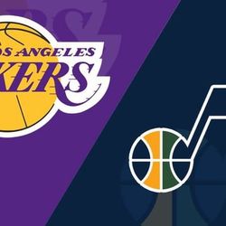 Lakers Vs Jazz Four Tickets 