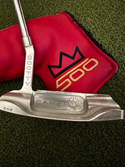 1ST RUN Scotty Cameron Newport Beach Studio Stainless Limited Edition Putter w/ Headcover