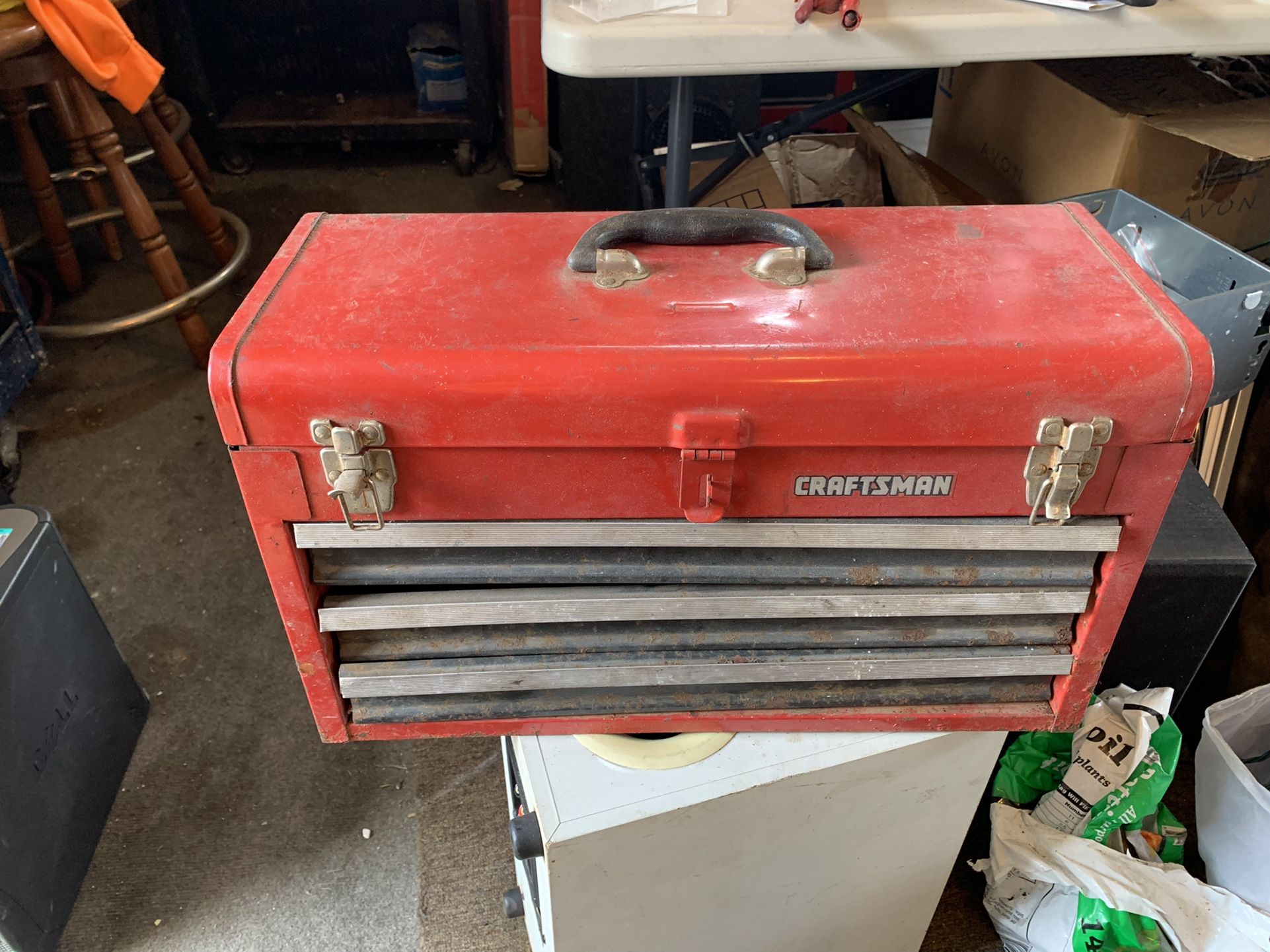 Craftsman Top Chest And 3 Draws Tool Box