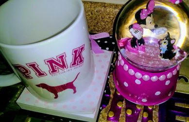 Mini mouse musical snow globe