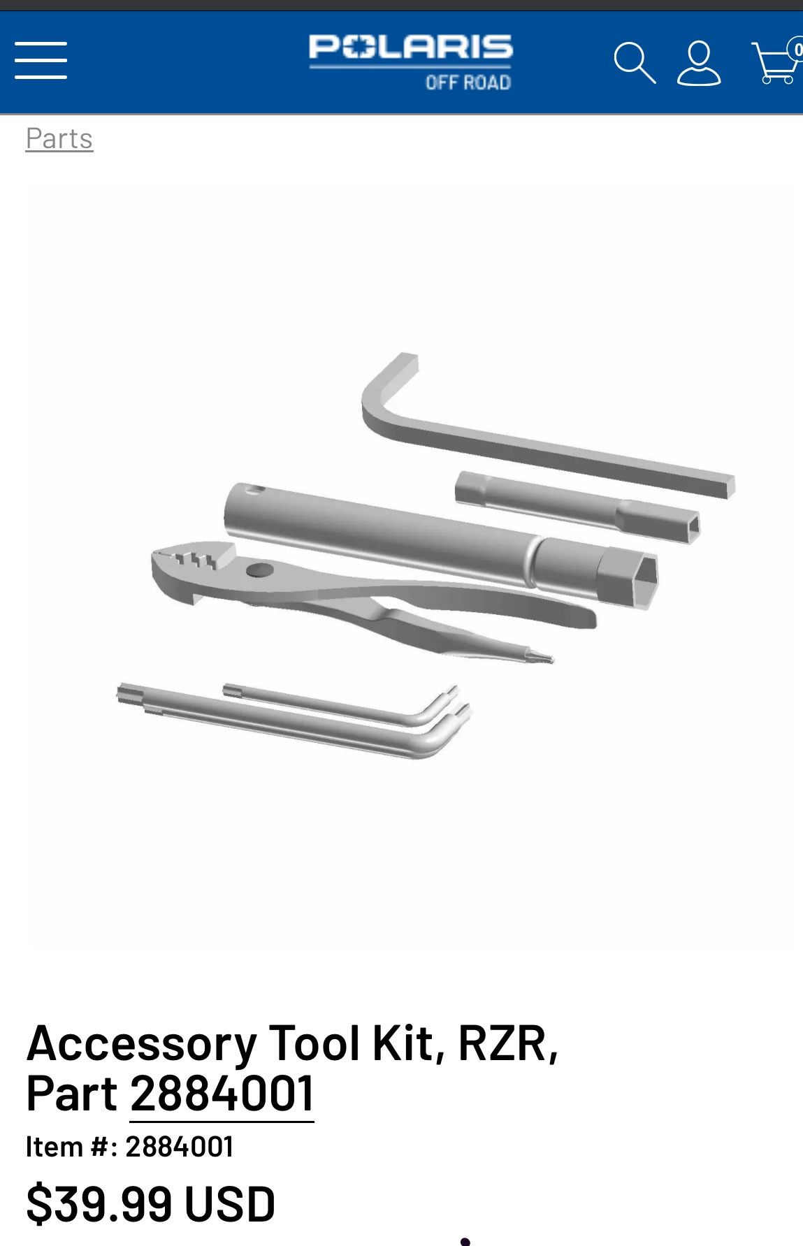 Polaris Accessory Tool Kit