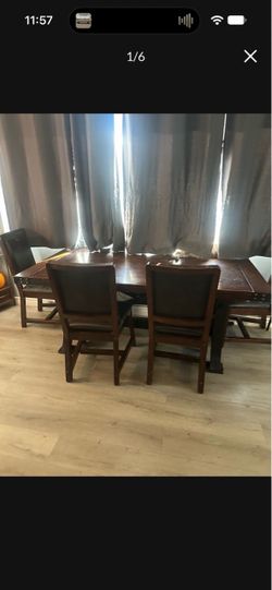 Free large table and chairs