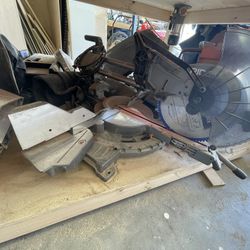 Ridgid 12 Inch Sliding Miter Saw