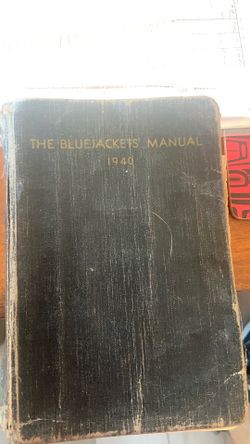 US NAVY BLUE JACKETS MANUAL