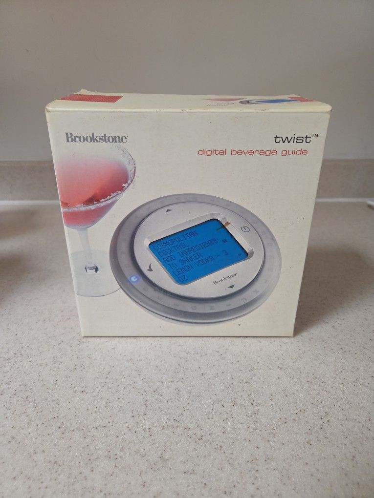 Brookstone Digital Beverage Guide
