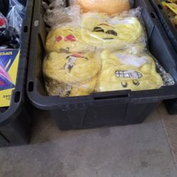 Emoji Pillows, hats, Key Chains, Mini Purses, and Backpacks ~ $2 Each