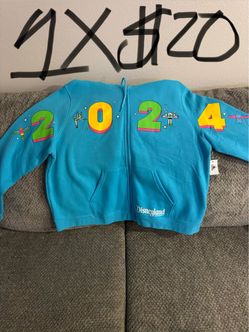 Disneyland Resort 2024 Zip-Up Hoodie 1X
