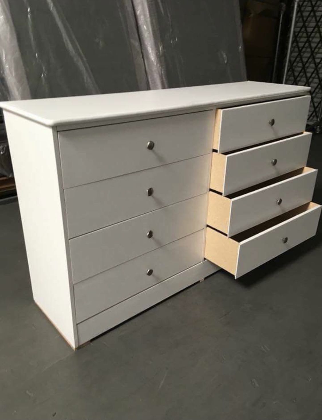 Dresser 8 Drawers Compress Wood 