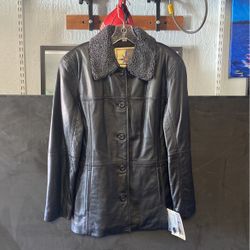 Women’s Leather Jacket Size Small