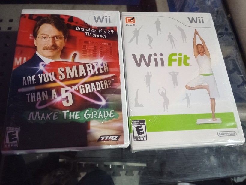 New Sealed Nintendo Wii Games
