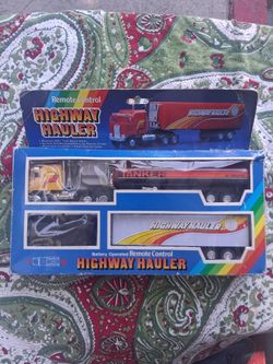 Vintage Remote Control Highway Hauler