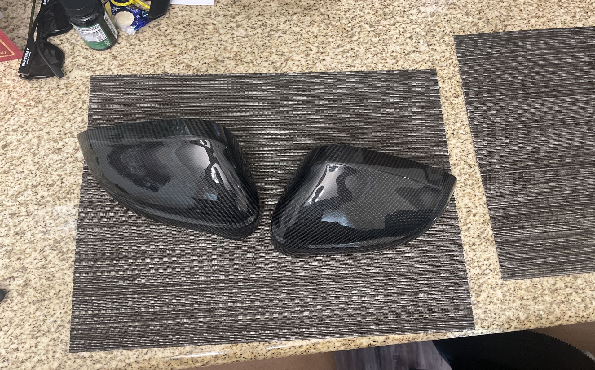 Audi S5 B9 Real Carbon Fiber Mirror Caps