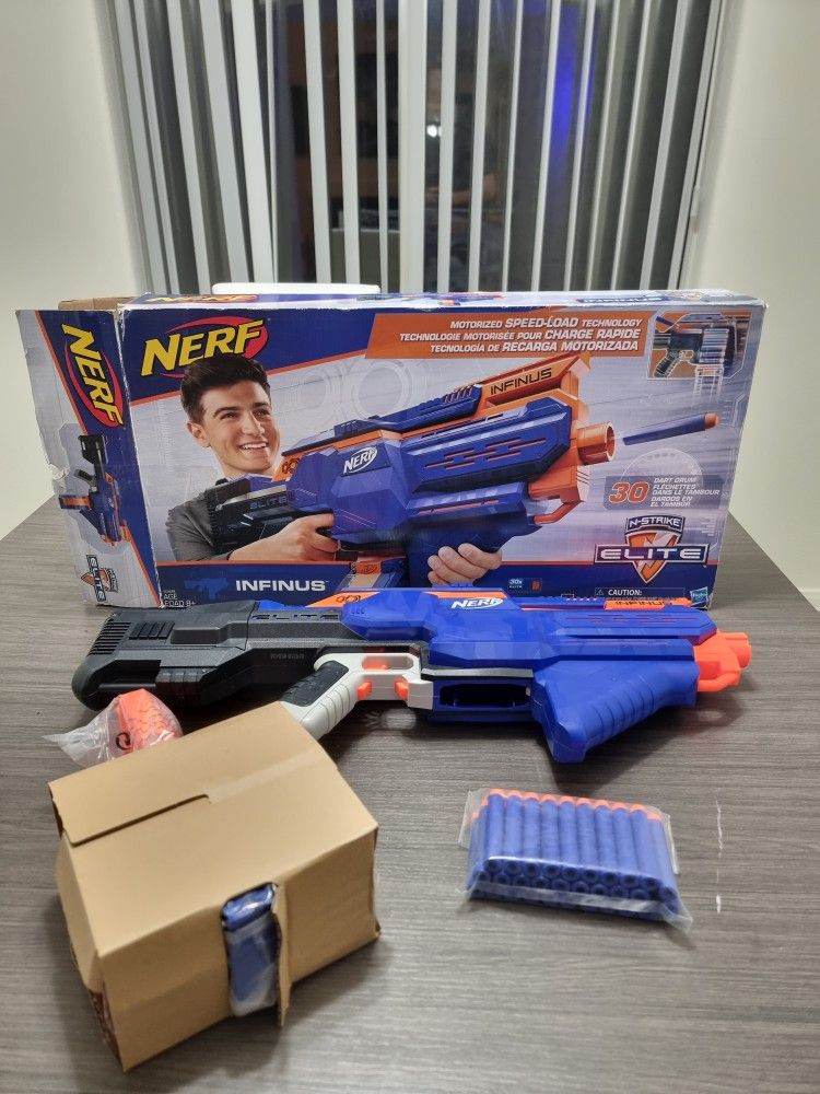 NERF N-Strike Elite Infinus Motorized Speed-Load Technology Blaster Toy