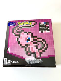 Mew Mega Bloks Pokemon Pixel Art 434 Pcs Building Block Set