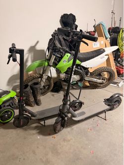 Electric scooters and dirt bike