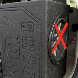 1500 Watt Amp Stinger Amp & Qboom 12” Box