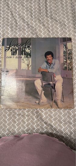 Lionel Richie Can't Slow Down Vinyl LP