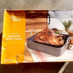 Hard Anodized Roaster With Rack