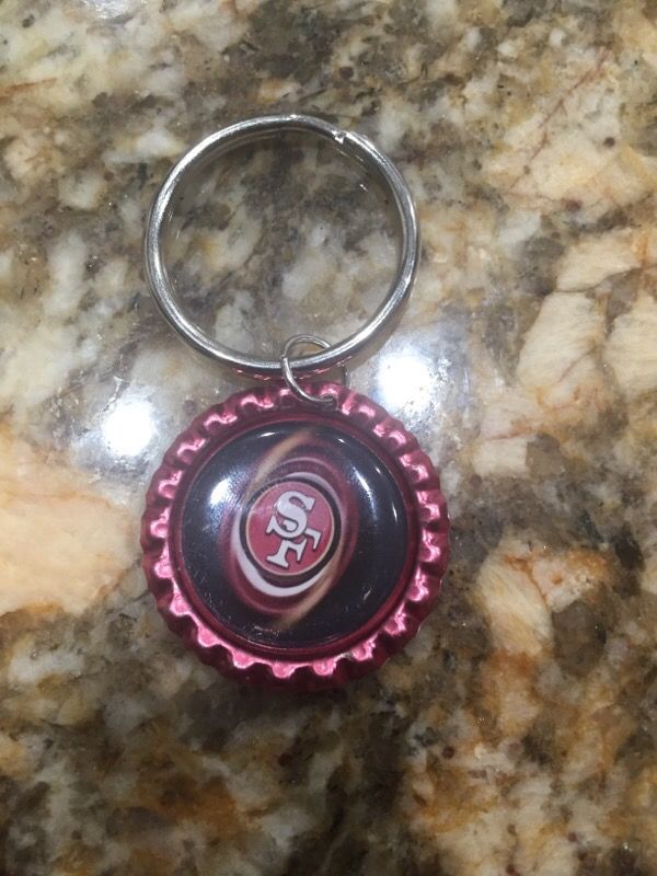 New San Francisco 49ers keychain