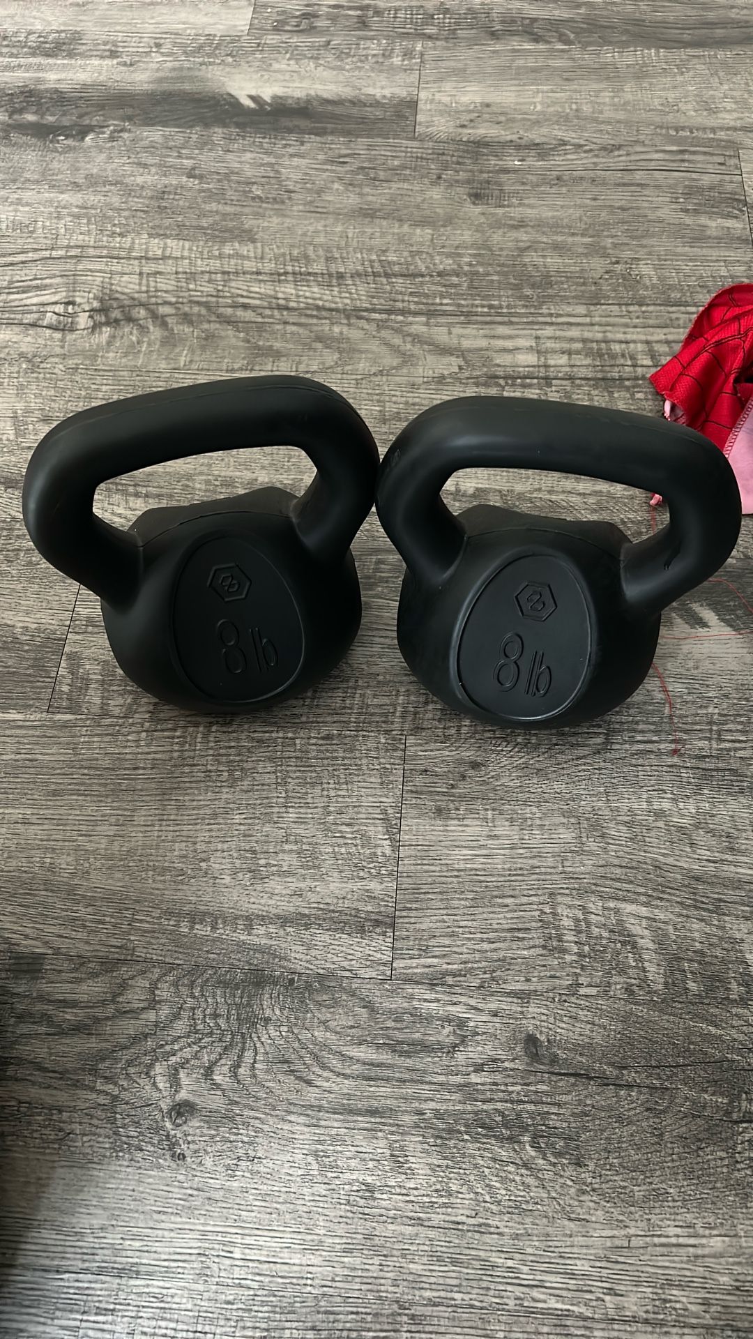 2 8lb Kettle Bell Weights