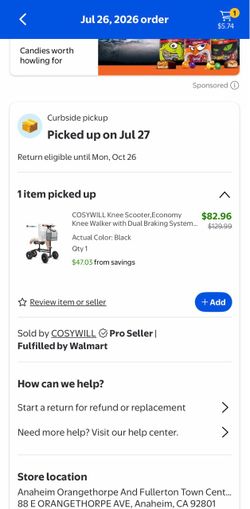 COSYWILL Knee Scooter