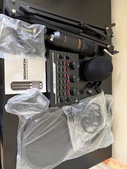 New Condenser Microphone and Audio Set for Recording or Studio Use – Door Pickup ASAP