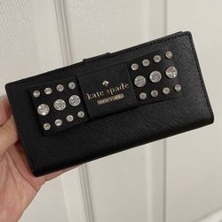 NEW Kate Spade Davies Mews Jewel Bow Wallet