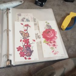 Book Full Of Tem Tattoos