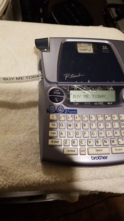 Brother pt1880 label maker