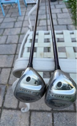 Callaway Big Bertha Gems 3&5 Fairway Woods Ladies RH Graphite Set of 2