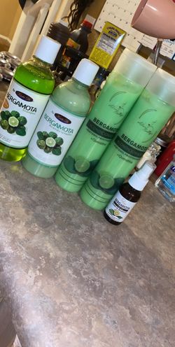 Bergamota shampoo and conditioner