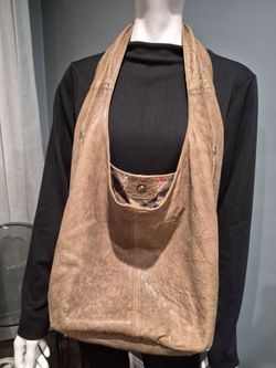 vintage LE SOLIM should / hobo bag made in (ITALY ) it's reversible