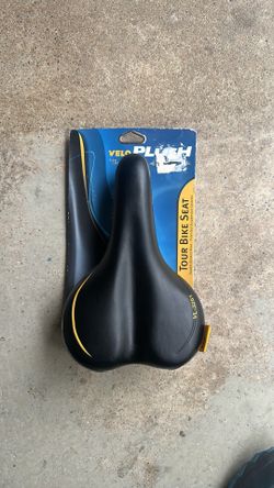 Velo Plush Tour Bike Seat double density base pendant, suspension system, saddle