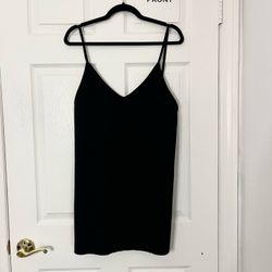 Black Slip Dress