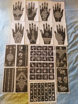 16 Sheets Tattoo Stencil/Templates