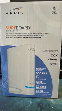 SURFboard S34 DOCSIS3.1 Cable Modem