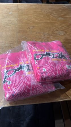 Last 2 sp5der hoodie size small