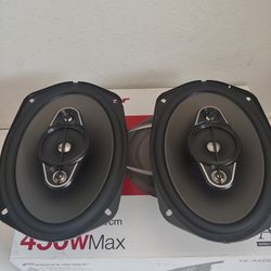 PIONEER 1 PAIR 6×9 4 WAY 450 WATTS CAR SPEAKER