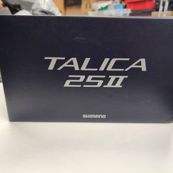 New Model Shimano Talica 25