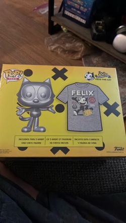 Funko Pop Tees Felix the Cat 100th Anniversary Set