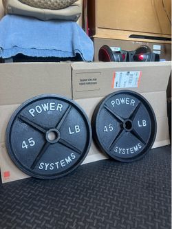45 lb plates (set of 2)