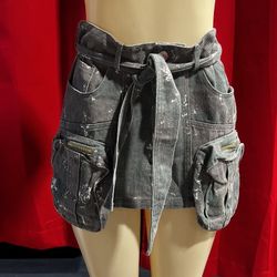 Space Gray Skirt $45