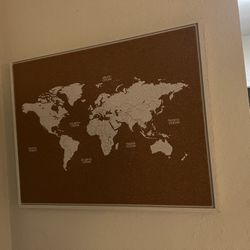 World Map Board 