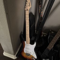 Squire Stratocaster In Sunburst 